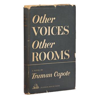 Capote, Truman (1924-1984) Other Voices, Other Rooms, First Edition, Inscribed by Capote, his Mother & Stepfather.